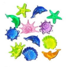 Декорация для аквариума Zone морские ракушки пластиковые 100 шт ЦЕНА ЗА 1 ШТ Z-100