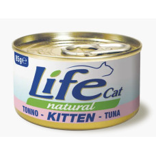 Влажный корм для котят LifeCat Kitten Tuna с тунцом 85 г