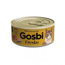 Вологий корм для котів Gosbi Fresko Tuna & Salmon тунець та лосось 70 г