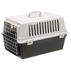 Переноска для собак та котів Ferplast Atlas 10 EL чорно-сіра до 5 кг 48x32.5x29 см 73007199