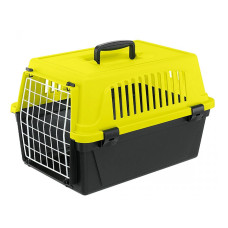 Переноска для собак та котів Ferplast Atlas 10 FLUO чорно-жовта до 5 кг 48x32.5x29 см 73007199IO