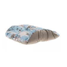 Подушка для собак та котів Ferplast Relax Map 89/10 Blue-Grey-Black 85x55 см 82089077