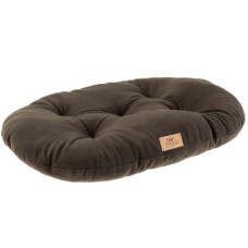 Подушка для собак та котів Ferplast Relax Microfleece 78/8 темно-сіра 78x50 см 83307823