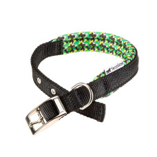 Ошейник для собак Ferplast Daytona Fantasy C20/43 нейлоновый зеленый 2х35-43 см 75232201