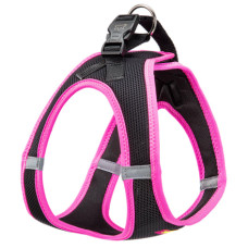 Шлея для собак Ferplast Kaori P XL черно-розовая A: 42-54 см B: 54-60 см 75469070