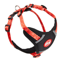 Шлея для собак Kareline Hearts нейлоновая А: 32-48 см В: 40-50 см 1.5см 0885/6