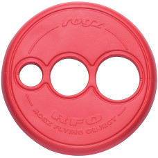 Игрушка для собак Rogz RFO летающий диск 23 см красный 13867