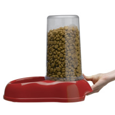 Автокормушка и автопоилка для собак Ferplast Azimut 3000 пластиковая красная 20x33.5x31 3 л 71969599