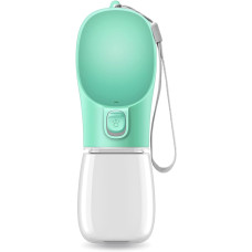 Дорожня поїлка для собак Dog Water Bottle м'ятна 7.5x22 см 350 мл 2627