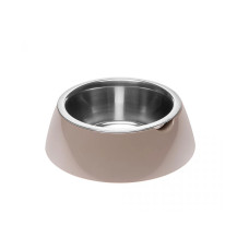 Миска для собак и котов Ferplast Jolie Small металлическая серая Ø 17.1x5.5 см 500 мл 70982021