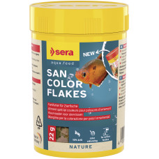 Корм для рыб Sera San Nature Color Flakes для яркости окраса в хлопьях 100 мл (22 г) 45291