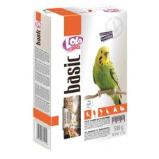 Повнораційний корм для хвилястих папуг Lolo Pets 500 г LO-72100