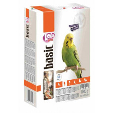 Повнораціонний корм для хвилястих папуг Lolo Pets 1 кг LO-72102