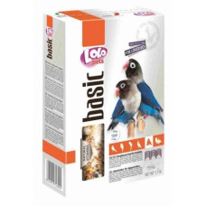 Повнораційний корм для нерозлучників Lolo Pets 1 кг LO-72602