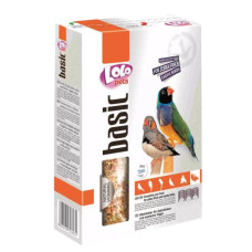 Повнораціонний корм Lolo Pets для амадин та екзотичних птахів 1 кг LO-72302