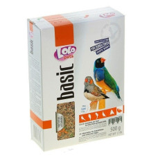 Повнораційний корм для амадин та екзотичних птахів Lolo Pets 500 гр LO-72303