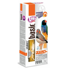 Лакомство для амадинок и экзотических птиц Lolo Pets Smakers с яйцом 50 г LO-72306