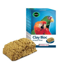 Минеральный блок для крупных попугаев Versele-Laga Orlux Clay Bloc Amazon River 550 г 240571