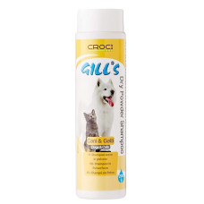 Сухой шампунь-пудра для собак и котов Croci Gill's 200 г C3052024