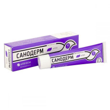 Мазь для собак и котов Arterium Санодерм противовоспалительный и лечение дерматомикозов 15 гр 03343
