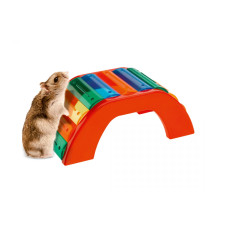 Пластиковий місток для гризунів Ferplast PA 4640 Bridge Multicolor 84640799