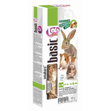 Ласощі для гризунів та кроликів Lolo Pets Smakers з горіхами 90 г LO-71106