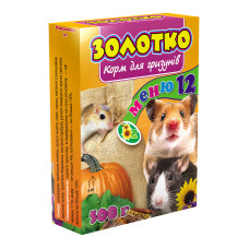 Корм для гризунів Золотко Меню 12 500 г 0309