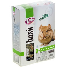 Повнораціонний корм для шиншил Lolo Pets Basic 450 г LO-71600