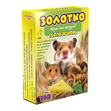 Корм для гризунів Золотко Хом'ячок 550 г 1193