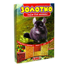 Корм для шиншил Золотко 500 г К-4467