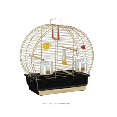 Клітка для канарок та маленьких птахів Ferplast Luna 2 коричнева 44.5х25х45.5 см 52005502