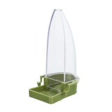 Кормушка-поилка для птиц Trixie зеленая 90 мл 12 см TX-5425