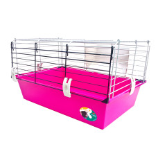 Клетка для морской свинки Ferplast Guinea 60 розовая 58х38х31.5 см 57012411