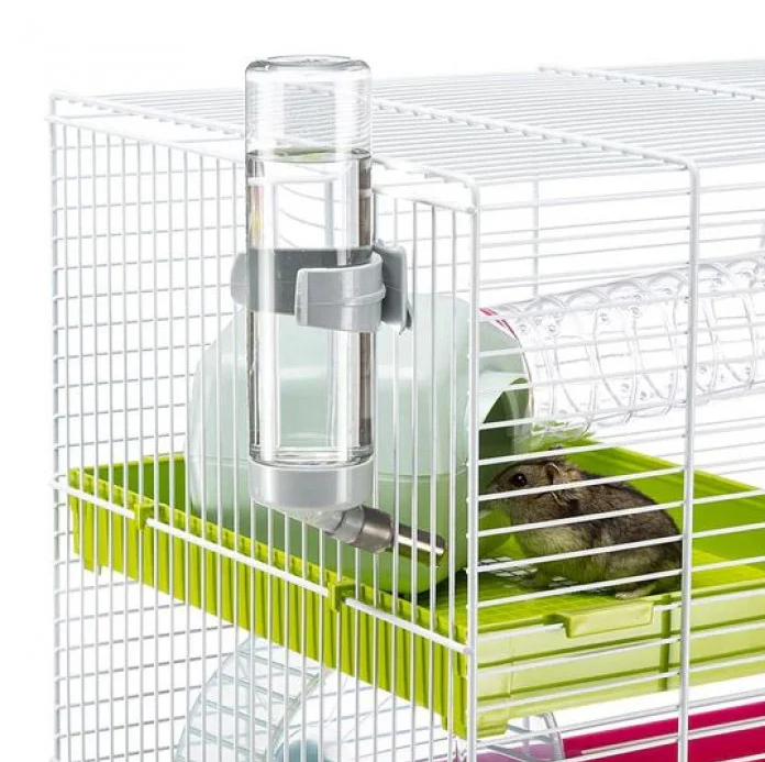 Клетка для хомяков Ferplast Laura малиновая 46х29.5х37.5 см 57912411 - zoo-expert.com.ua - 6