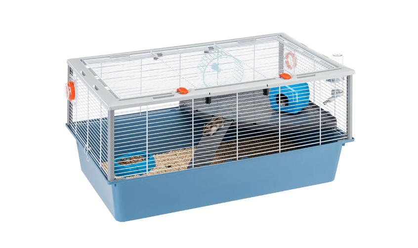 Клетка для грызунов Ferplast Criceti 15 с открывающейся крышей голубая 78х48х39 см 57011811 - 3 Клетка для грызунов Ferplast Criceti 15 с открывающейся крышей голубая 78х48х39 см 57011811 - zoo-expert.com.ua - 3