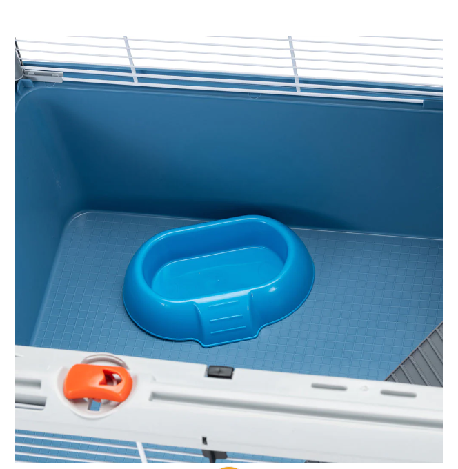 Клетка для грызунов Ferplast Criceti 15 с открывающейся крышей голубая 78х48х39 см 57011811 - 6 Клетка для грызунов Ferplast Criceti 15 с открывающейся крышей голубая 78х48х39 см 57011811 - zoo-expert.com.ua - 6