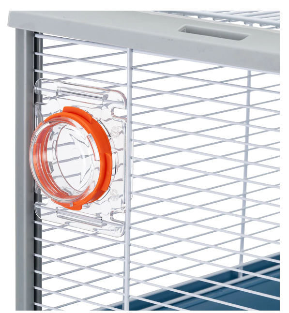 Клетка для грызунов Ferplast Criceti 15 с открывающейся крышей голубая 78х48х39 см 57011811 - 8 Клетка для грызунов Ferplast Criceti 15 с открывающейся крышей голубая 78х48х39 см 57011811 - zoo-expert.com.ua - 8