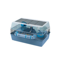 Клетка для хомяков Ferplast Duna Fun Large с открывающейся крышей голубая 71.5х46х41 см 57919499