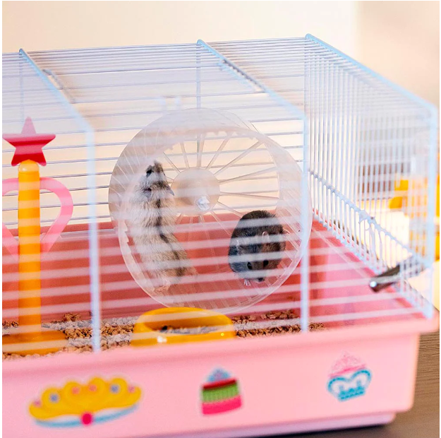 Клетка для хомяков Ferplast Criceti 9 Princess розовая 46х29.5х23 см 57009062 - zoo-expert.com.ua - 5