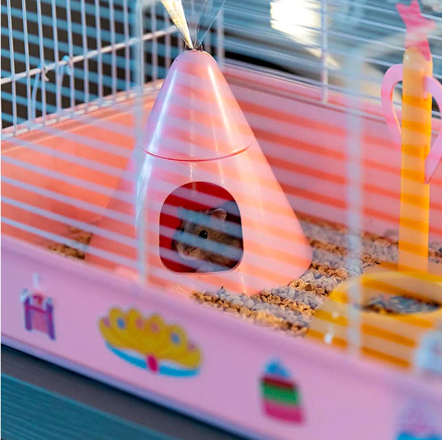 Клетка для хомяков Ferplast Criceti 9 Princess розовая 46х29.5х23 см 57009062 - zoo-expert.com.ua - 8