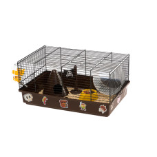 Клетка для хомяков Ferplast Criceti 9 Pirates черная 46х29.5х23 см 57009061