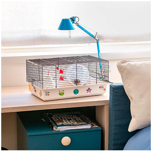 Клетка для хомяков Ferplast Criceti 9 Space белая 46х29.5х23 см 57009060 - 4 Клетка для хомяков Ferplast Criceti 9 Space белая 46х29.5х23 см 57009060 - zoo-expert.com.ua - 4