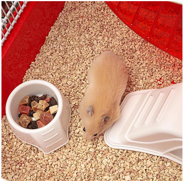 Клетка для грызунов Ferplast Coney Island красная 50x35x25 57003070 - 4 Клетка для грызунов Ferplast Coney Island красная 50x35x25 57003070 - zoo-expert.com.ua - 4