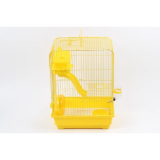 Клетка для грызунов ZK 128 эмаль желтая 30x23x41 см 6714