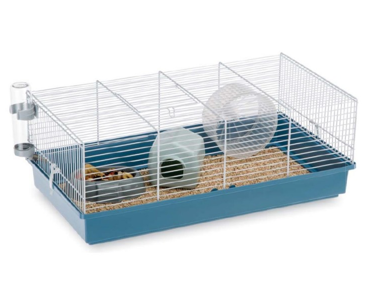 Клетка для хомяков Ferplast Criceti 11 голубая 57.5х31х21.5 см 57011411 - 2 Клетка для хомяков Ferplast Criceti 11 голубая 57.5х31х21.5 см 57011411 - zoo-expert.com.ua - 2