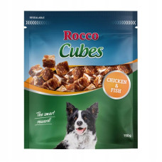 Ласощі для собак Rocco Cubes кубики з куркою та рибою 150 г 006829 ЦІНА ЗА 1 КГ