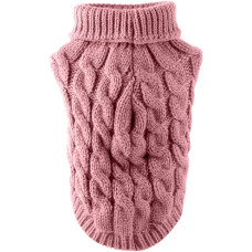 Светр для собак та котів EcoToys Pink M рожевий A: 25 см B: 36 см C: 27 см 6976
