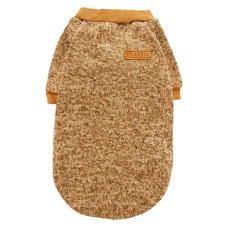 Кофта для собак та котів EcoToys Coffe L ряба кавова A: 36 см B: 44 см C: 29 см L-7083