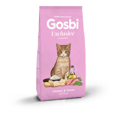 Сухий корм для кошенят Gosbi Exclusive Chicken & Turkey Kitten з куркою та індичкою 1.5 кг