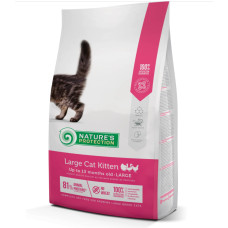 Сухий корм для кошенят Nature's Protection Large cat Kitten із птицею 2 кг